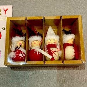 Wool Christmas ornaments